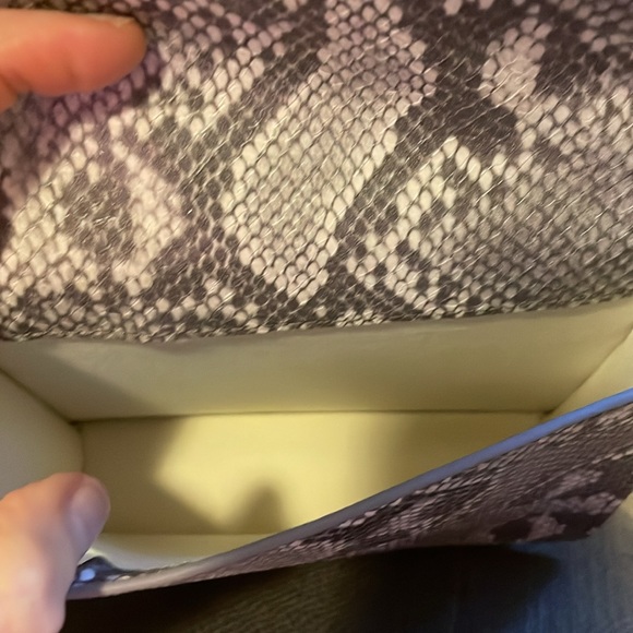 NWT CK coated leather python style belt bag - Picture 5 of 8